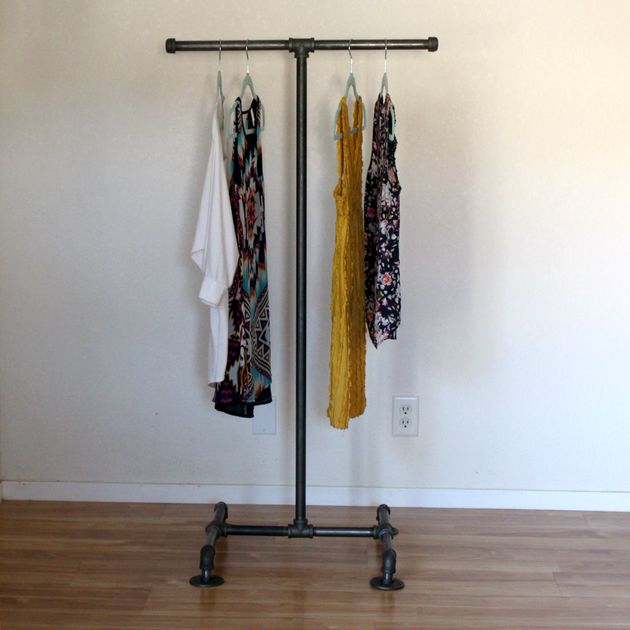 Small space clothing cheap rack