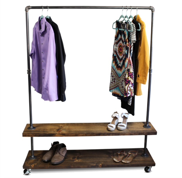 Industrial clothing rack sale