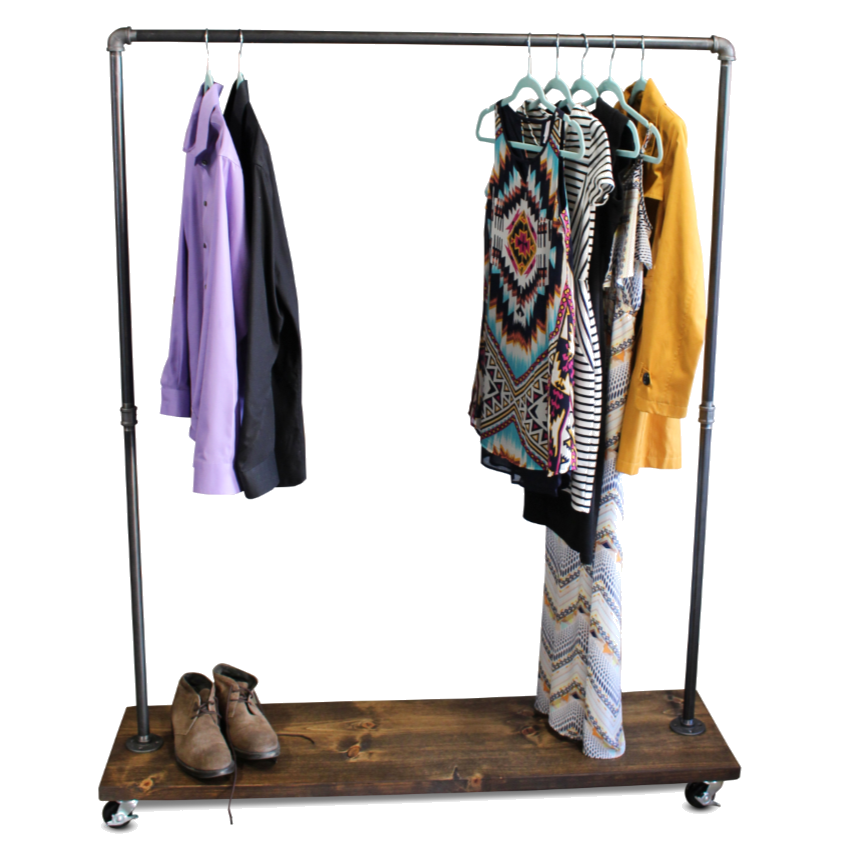 Industrial clothes online shelf