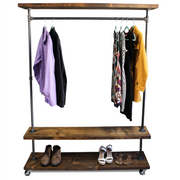 IRD Triple Shelf - Industrial Clothes Rack